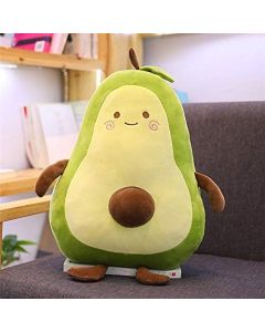 Tinytotem Avocado Soft Toy for Kids Stuff Plushie Lovable Huggable Cute Plush Toys Stuffed Fruit Life Size Teddy Bear Gift for Girls Friends (32cm, Avocado) 