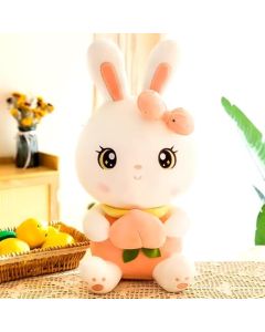  Tinytotem 35cm Rabbit Soft Toy for Kids Strawberry Bunny Plush Fruit Toys Gift Babies Cuddly Animal Stuffed Cute Teddy Bear Plushie Safe & Huggable Gifts for Toddlers, Boys & Girls LGBTQ+ 